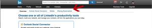 Install LinkedIn bookmarklet